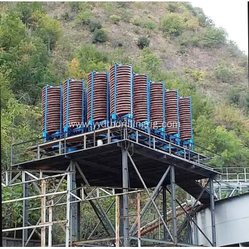 Gravity Separation Equipment Spiral Chute for Gold